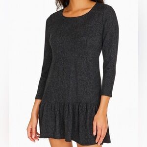 NEW MAX & ASH Scoop Neck Tiered Mini Dress SZ MD